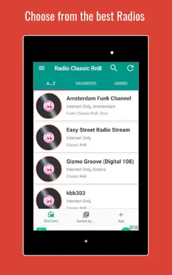 Classic RnB Radio android App screenshot 5